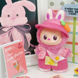 Labubu 3inch bag charm clothes outfits - 1023009